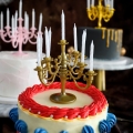 Torto žvakidė 9 šakų, dydis 14 x 14 cm