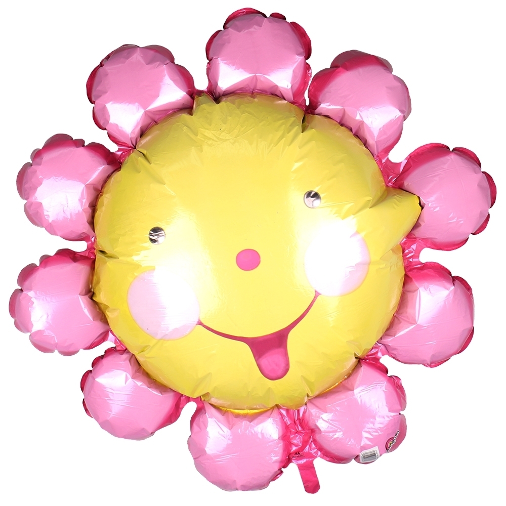 Helinis balionas gėlytė, 55 cm