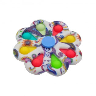 Antistresinis žaislas POP - IT mažas, 8 burbulų suktukas