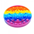 Antistresinis žaislas POP - It spalvotas apskritimas su žvaigžde, Ø 12,3 cm