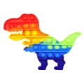 Antistresinis žaislas POP-IT spalvotas dinozauras