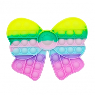 Antistresinis žaislas POP - It  šviesių spalvų kaspinas, 13 x 16,5 cm