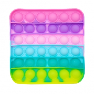 Antistresinis žaislas POP - It  šviesių spalvų kvadratas