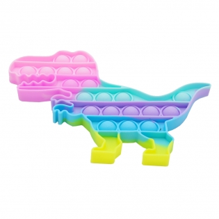 Antistresinis žaislas POP - It  spalvotas dinozauras