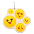 Antistresinis žaislas POP - IT 5 dalių su šypsenėlėmis