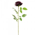 Dirbtinės rožės šaka, 70 cm