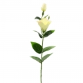 Dirbtinė gėlė eustomos šakelė, 55 cm