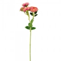 Dirbtinė bijūninių rožių šaka, 64 cm