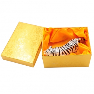 Metalinė dėžutė tigras