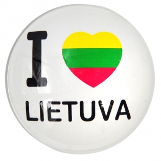 Magnetukas &quot;Aš myliu Lietuvą&quot;