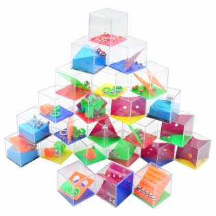 Žaidimas galvosūkis - 3D labirintas kubas