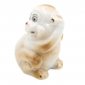 Porceliano staulėlė "Beždžionė", 4,5 cm