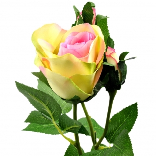 Dirbtinė rožių šakelė, 52 cm
