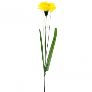 Dirbtinė gėlė gvaizdikas su viksva, 49 cm