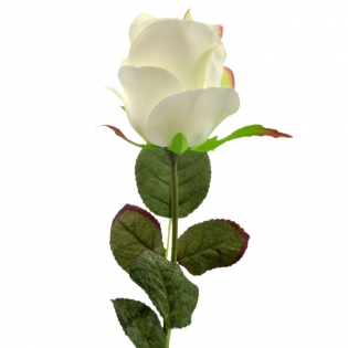 Dirbtinė gėlė rožė su kotu, 70 cm