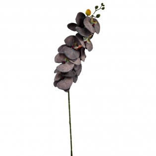 Dirbtinė gėlė orchidėja (violetinė), 90 cm