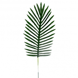 Dirbtinė gėlė palmės lapas, 53 cm