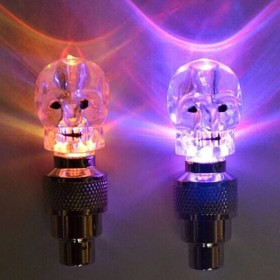 LED šviečiantys ventiliai "Kaukolės"