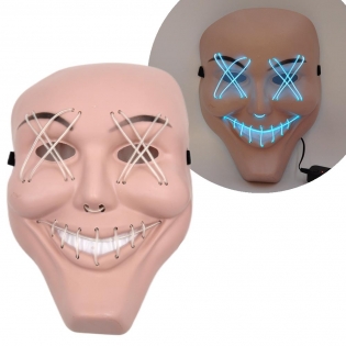 LED šviečianti veido kaukė