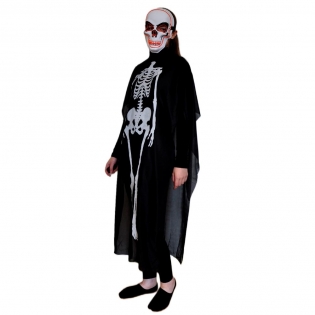 Helovino kostiumas "Skeleto", 120 cm