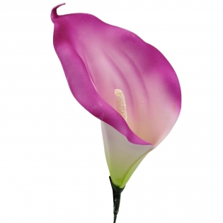 Dirbtinė gėlė kalijos žiedas, violetinis