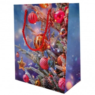 Kalėdinis dovanų maišelis, 32 x 26 cm