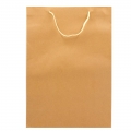 Dovanų maišelis rudas, 44 x 31 cm