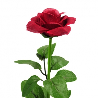 Dirbtinė gėlė rožė su kotu,...