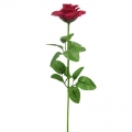 Dirbtinė gėlė rožė su kotu, 40 cm