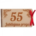 Medinis vokelis pinigams "55 jubiliejaus proga"