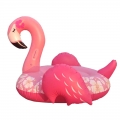 Pripučiamas plaukimo plaustas "Flamingas"