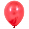 Raudoni perlamutriniai balionai (10 vnt./30 cm)