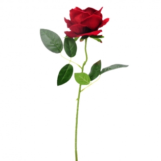 Dirbtinė rožės šakelė, 50 cm