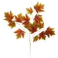 Dirbtinė klevų lapų šaką, 66 cm
