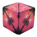 3D magnetinis kubas, tamsiai rožinis