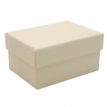 Balta dovanų dėžutė, 11x7,5x4,5 cm