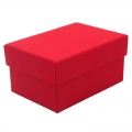 Raudona dovanų dėžutė, 11x7,5x4,5 cm