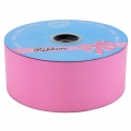 Rožinė plastikinė dovanų juostelė, h 5 cm
