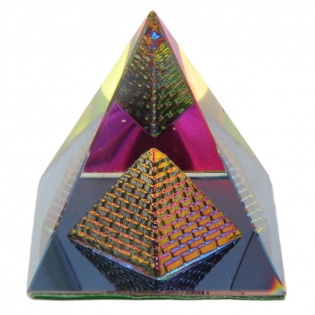 Stiklinė piramidė, h 6 x...
