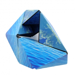 3D magnetinis kubas, mėlynas