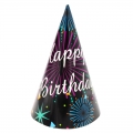 Gimtadienio kepuraitė "Happy Birthday", h 20 cm