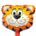 Folinis balionas "Tigras", 21 x 20 cm