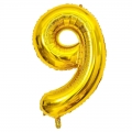 Folinis balionas skaičius "9", 95 cm