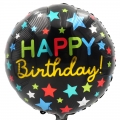 Folinis balionas "Happy Birthday", 45 cm