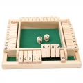 Stalo žaidimas "Shut the Box"