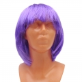 Violetinių plaukų perukas, 28 cm