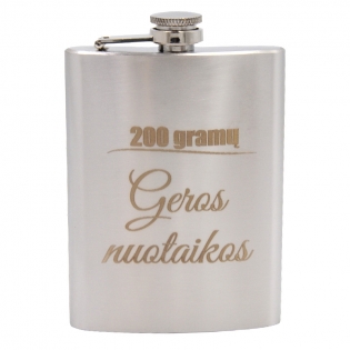 Metalinė gertuvė "200 gramų...