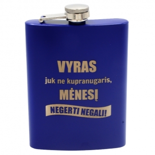 Metalinė gertuvė "Vyras juk...