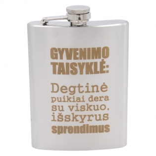 Metalinė gertuvė "Gyvenimo...