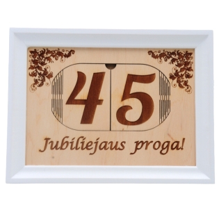 Rėmelis pinigams "45...